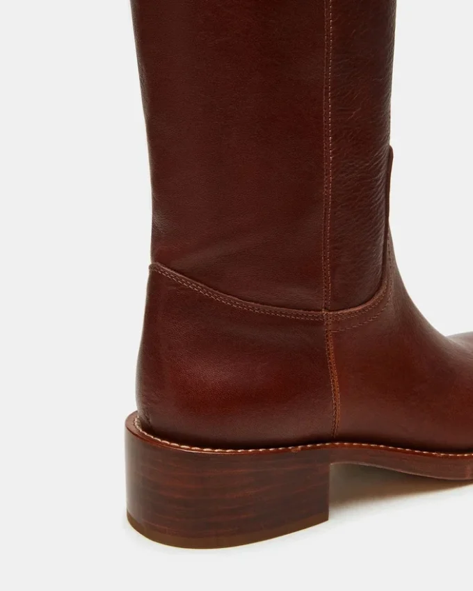 Riggs Rust – skórzane buty z szeroką cholewką