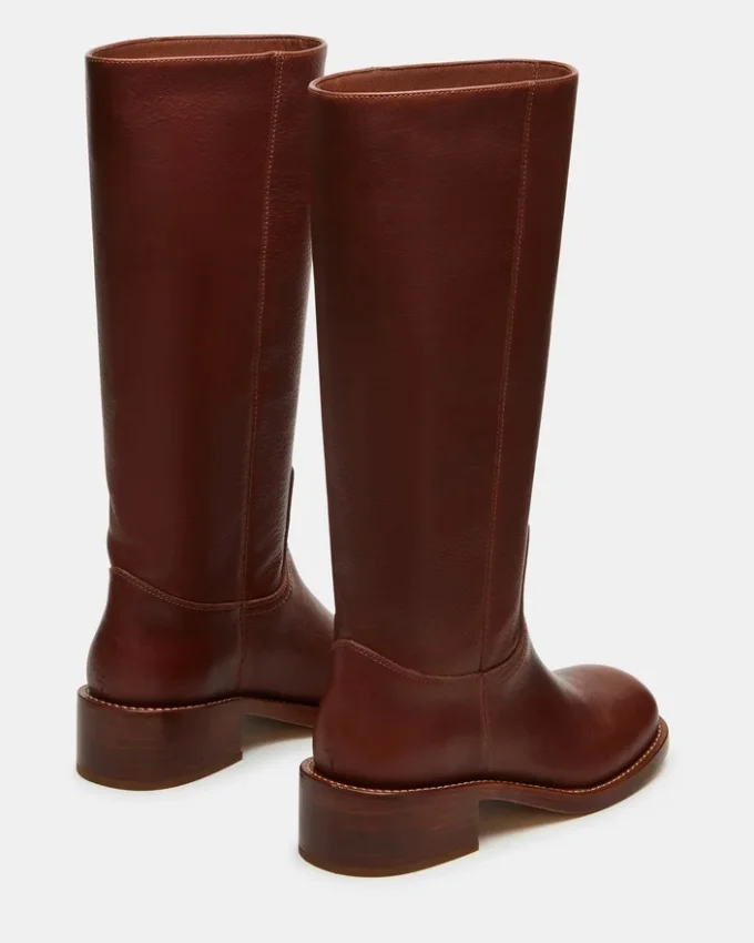 Riggs Rust – skórzane buty z szeroką cholewką