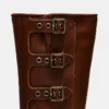 Rocky Cognac Postarzane szerokie