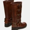 Rocky Cognac Postarzane szerokie