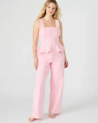 rowy top dinsowy penelopi 4 330x413 - Roz Jean Pink