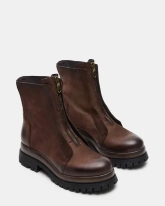 Skórzane botki Milton Brown