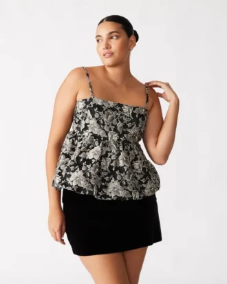 Top Bodi Czarny Multi Top Bodi Czarny Multi