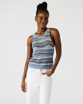 Top Hannah Blue Multi