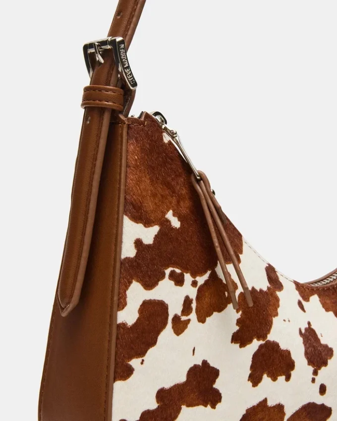Torba Smith w brązowy wzór krowiej skóry Torba Smith w brązowy wzór krowiej skóry