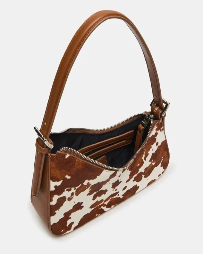 Torba Smith w brązowy wzór krowiej skóry Torba Smith w brązowy wzór krowiej skóry