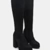 Twain Black Wide Calf
