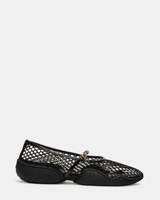 Vickee Black Mesh