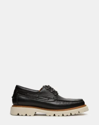 Victor Black Leather