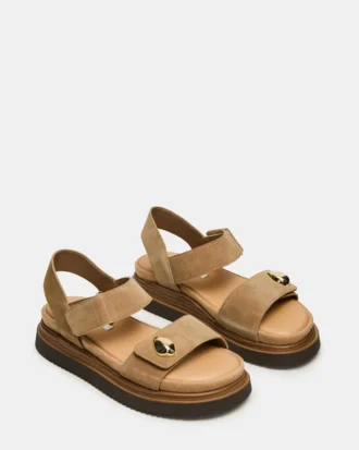 Zamsz w kolorze taupe